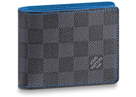 louis vuitton wallet damier graphite